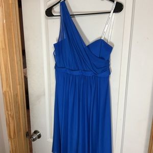 David’s bridal knee length bridesmaid dress